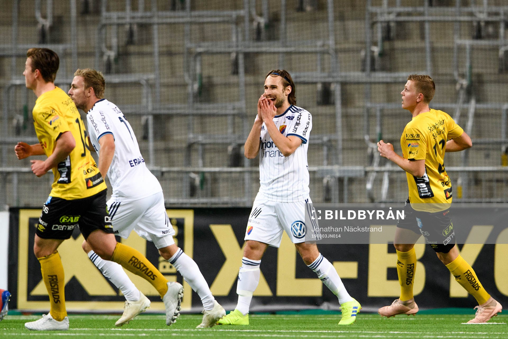 Djurgårdens Kevin Walker deppar