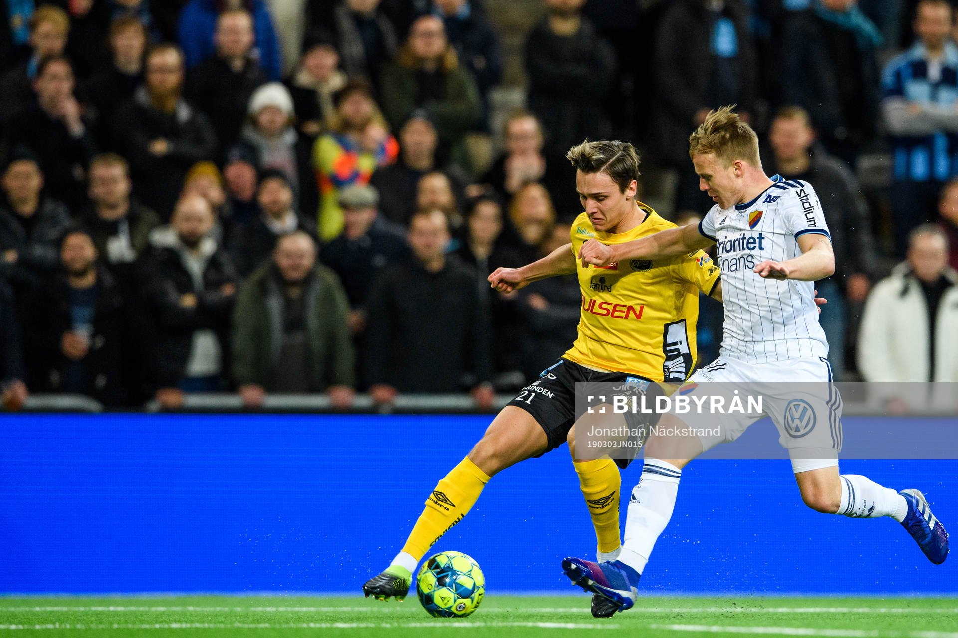 Elfsborgs Anton Thorsson och Djurgårdens Elliot Käck
