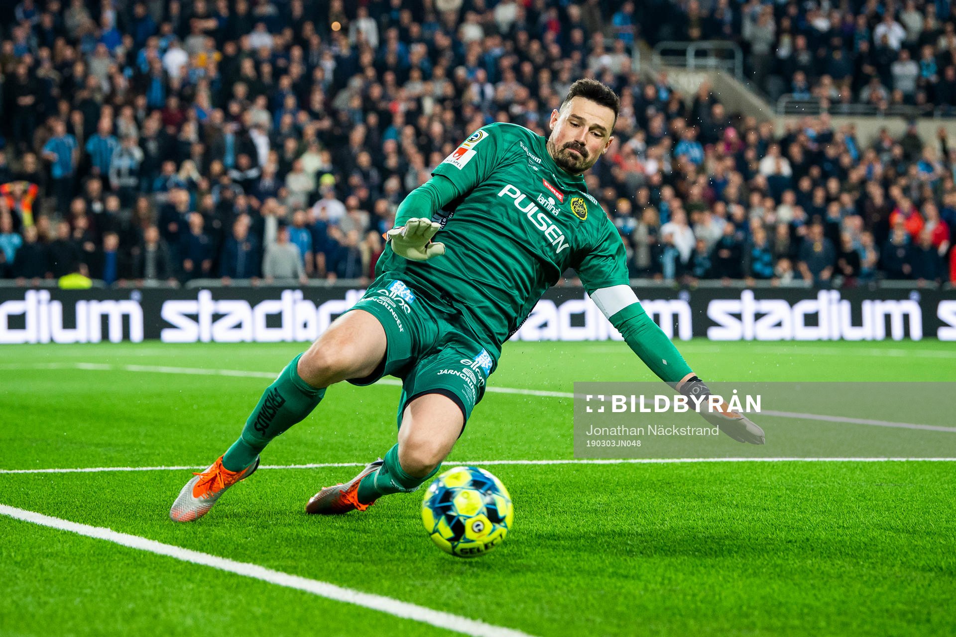 Elfsborgs målvakt Kevin Stuhr Ellegaard