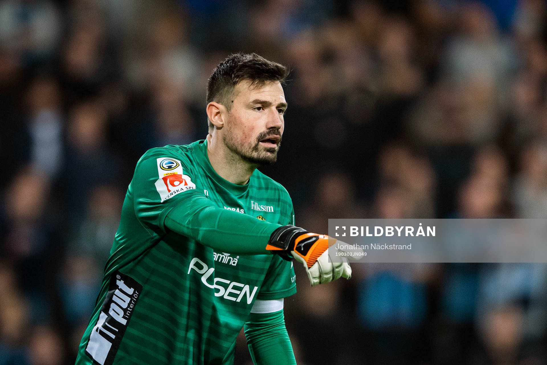 Elfsborgs målvakt Kevin Stuhr Ellegaard