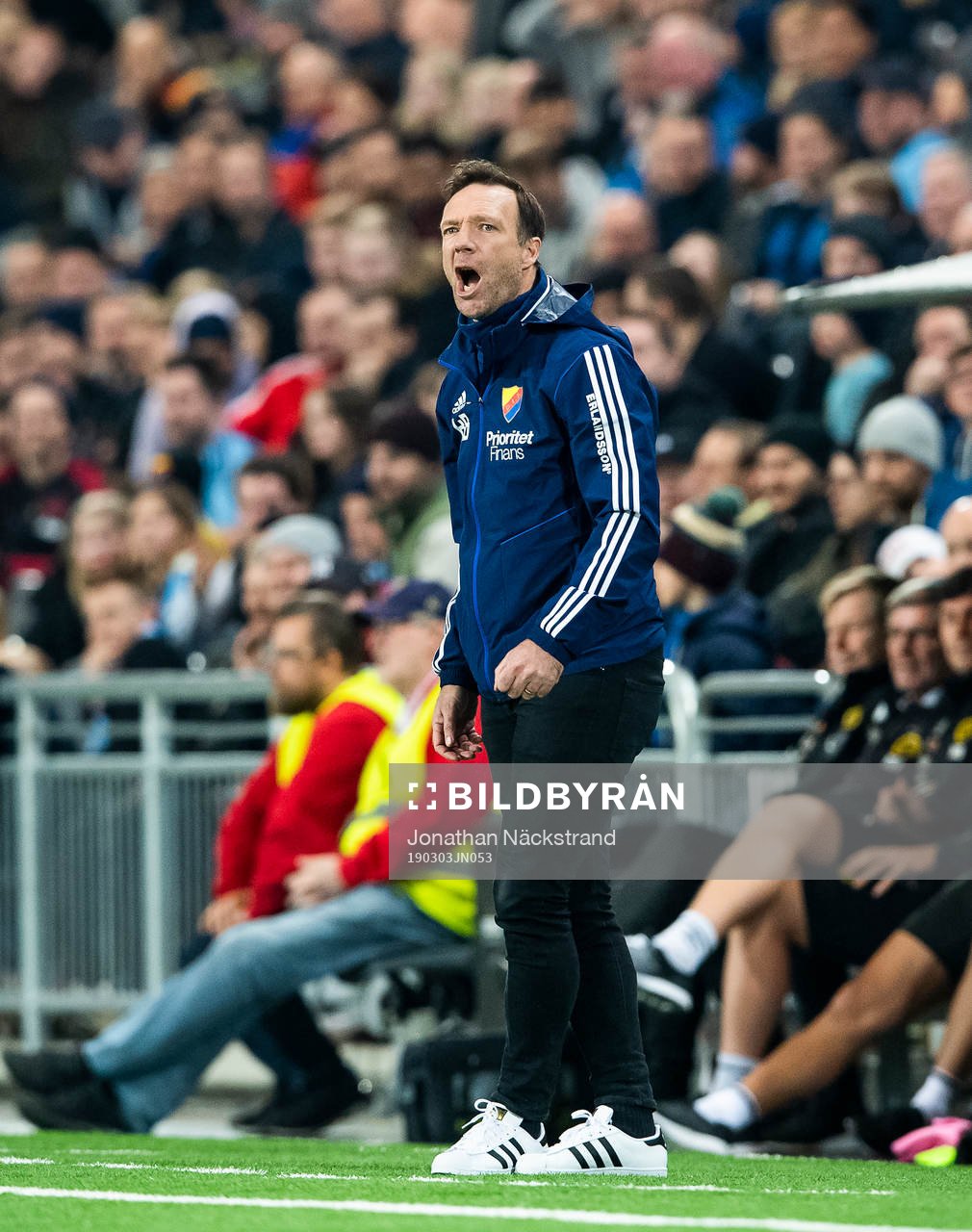 Djurgårdens tränare Kim Bergstrand