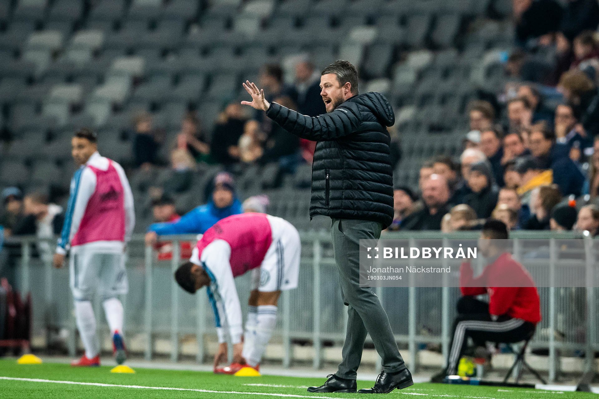 Elfsborgs manager Jimmy Thelin