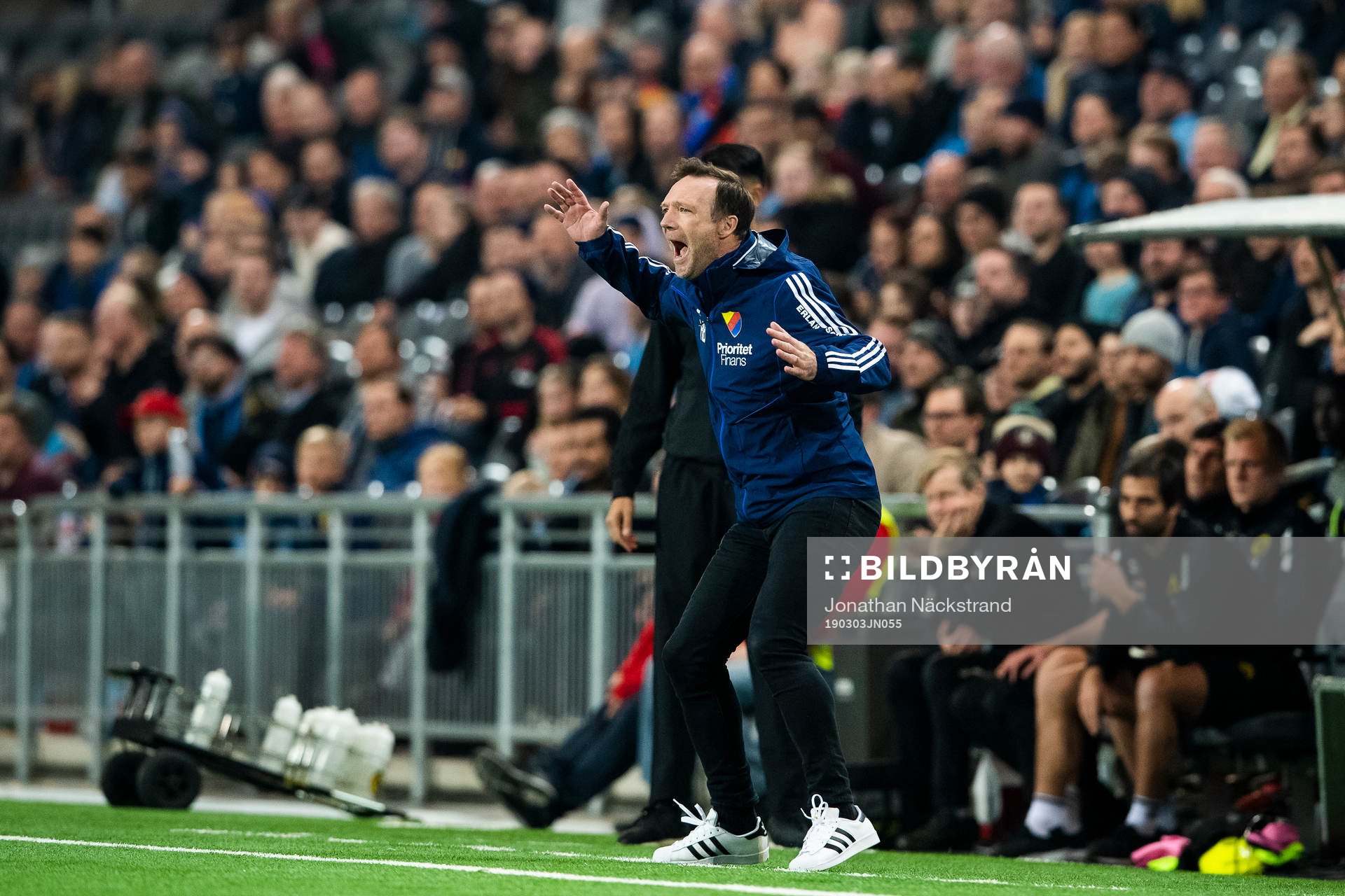 Djurgårdens tränare Kim Bergstrand