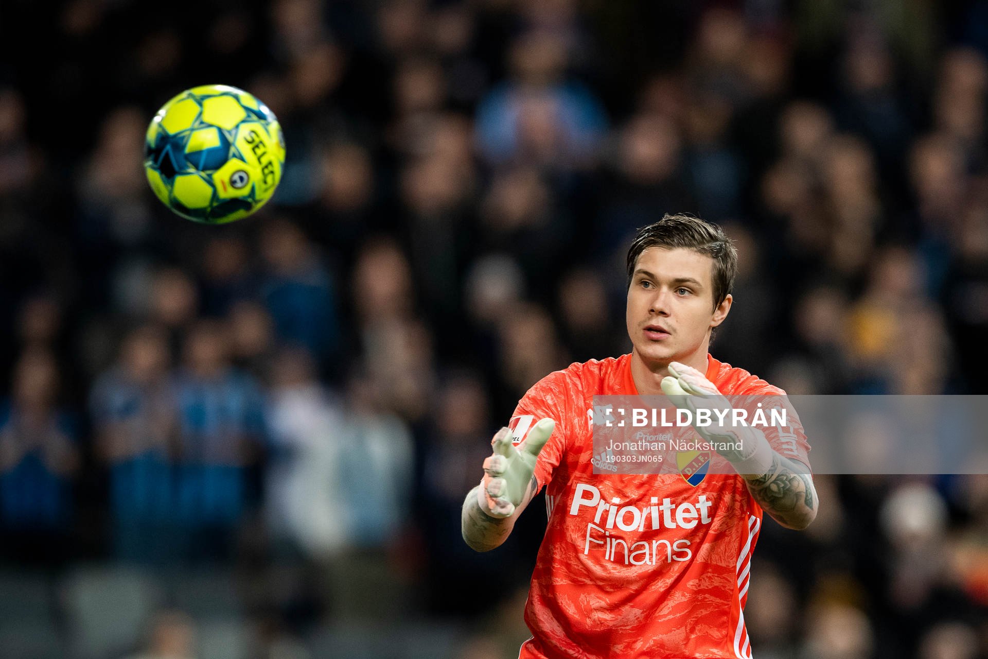 Djurgårdens målvakt Per Kristian Bråtveit