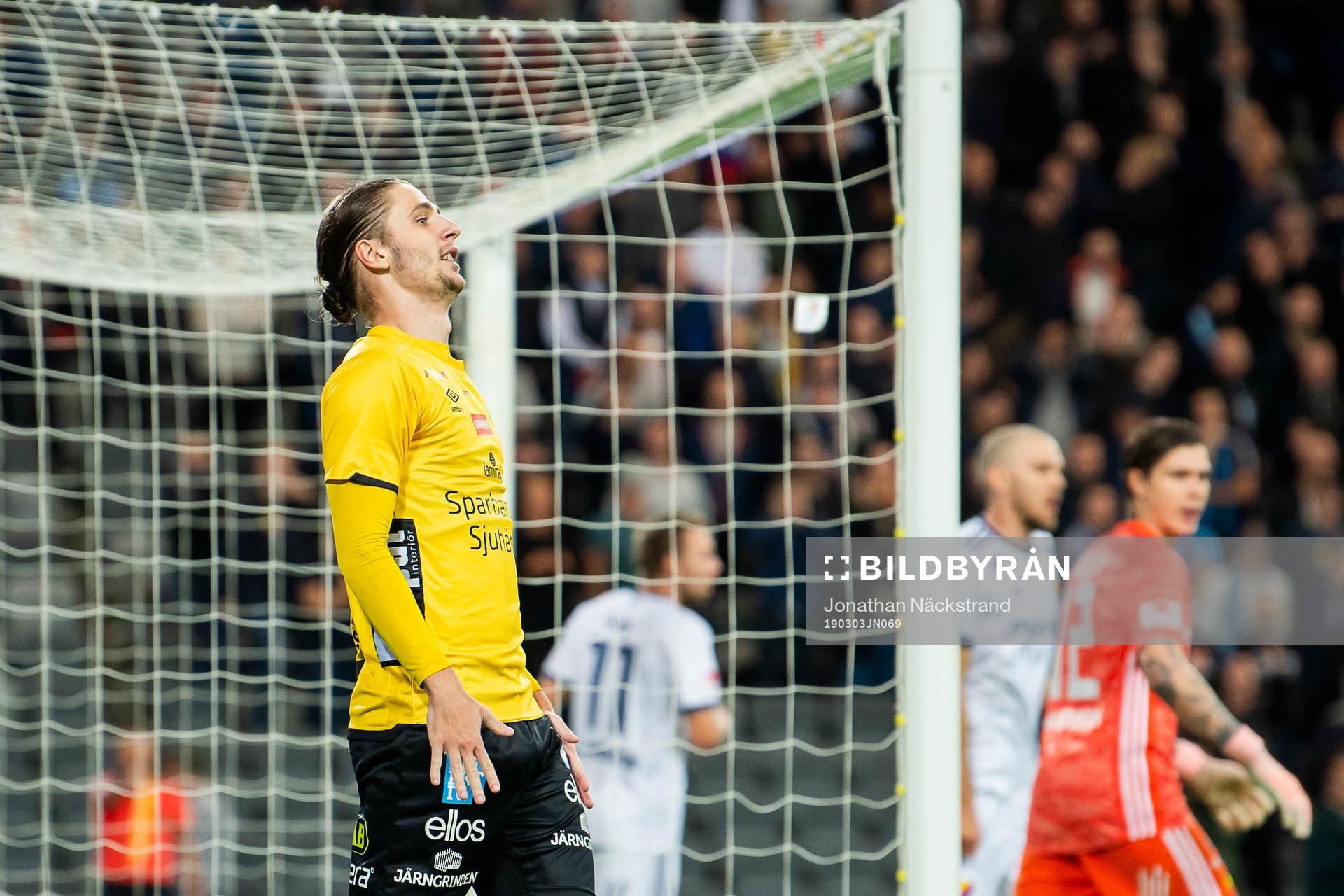 Elfsborgs Pawel Cibicki reagerar