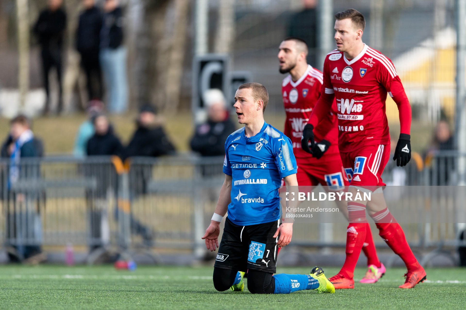 Halmstads Höskuldur Gunnlaugsson deppar