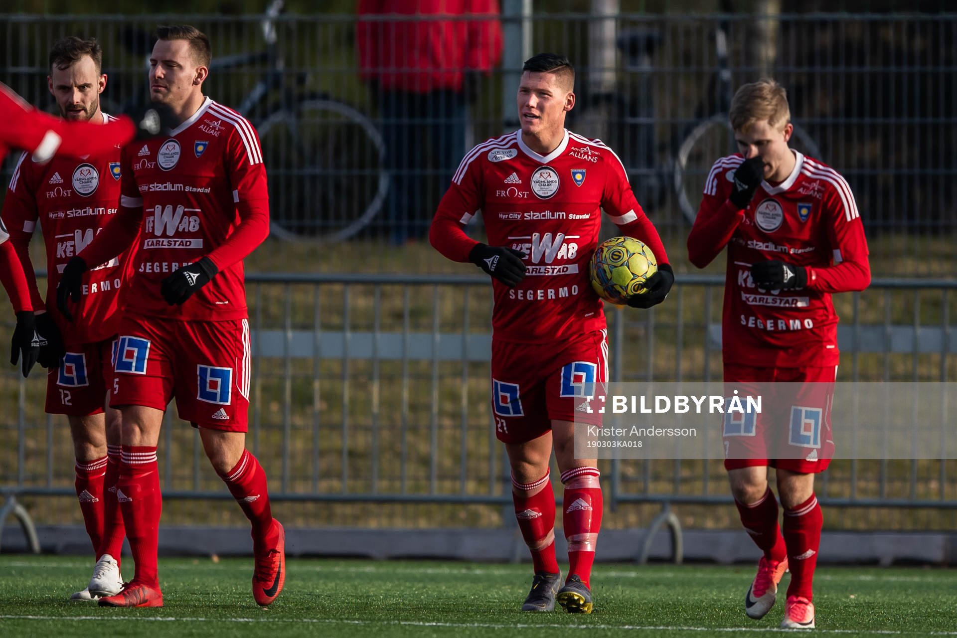 Karlstads Victor Edvardsen jublar