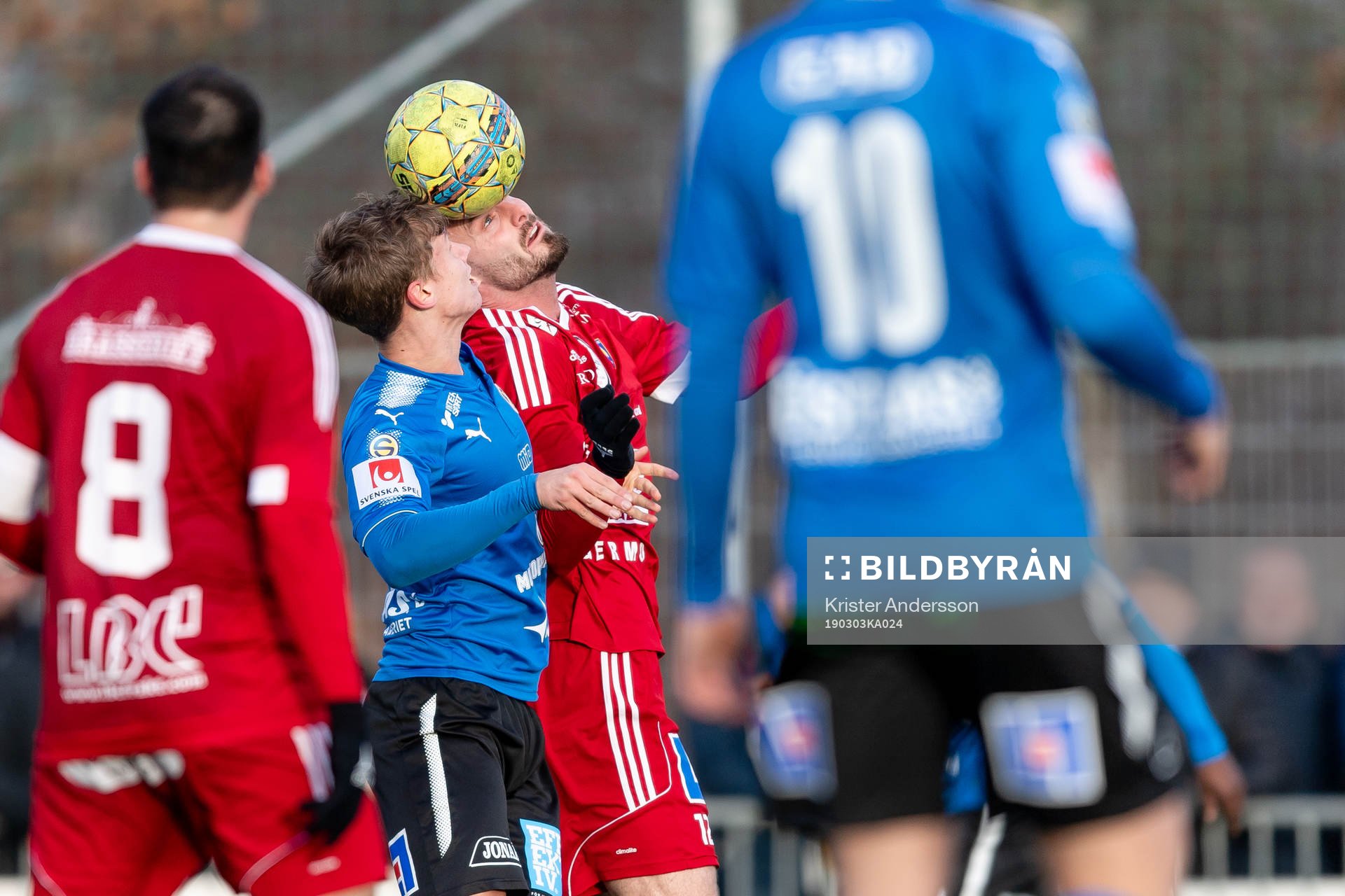Halmstads Oscar Petersson och Karlstads Andreas Bellander
