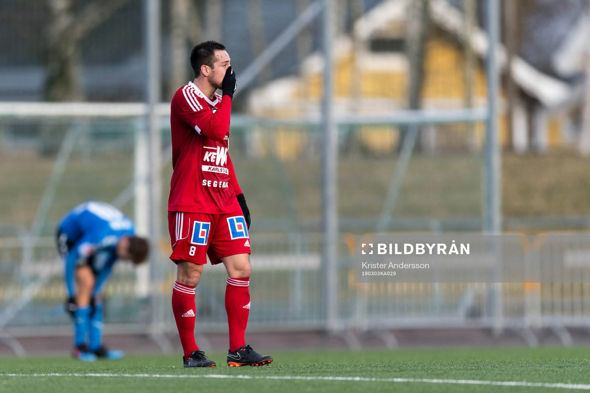 Karlstads Bastian Rojas Diaz deppar