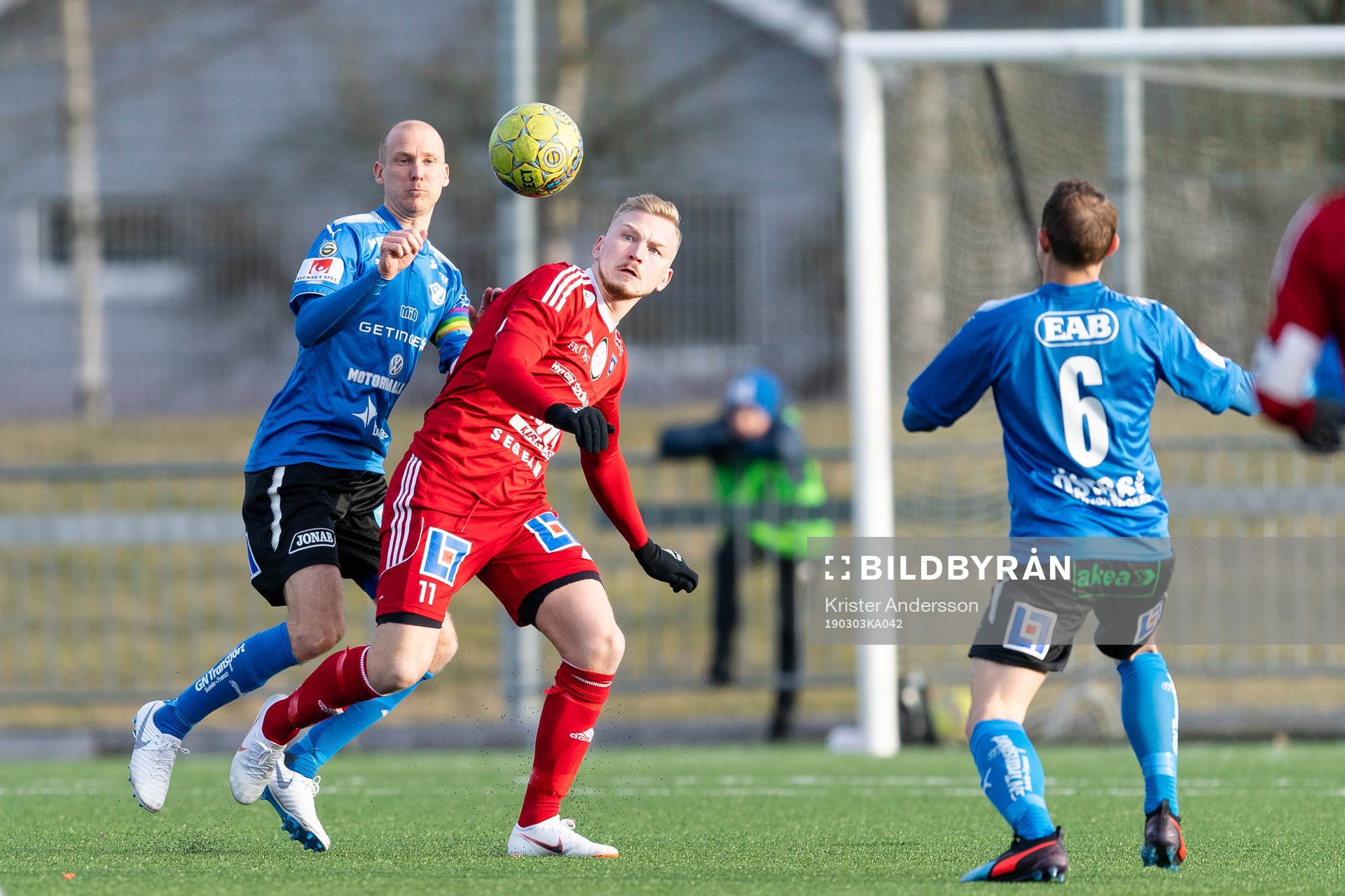 Halmstads Andreas Johansson och Karlstads Linus Lamu