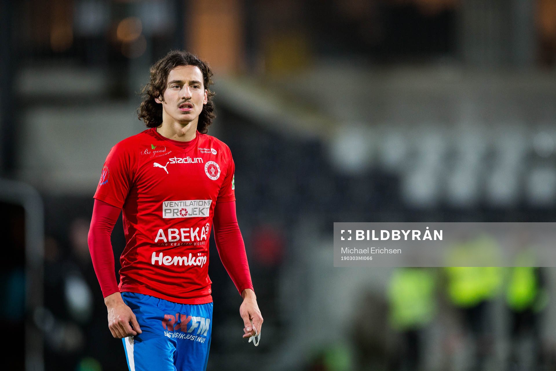 Nyköpings Enis Ahmetovic deppar