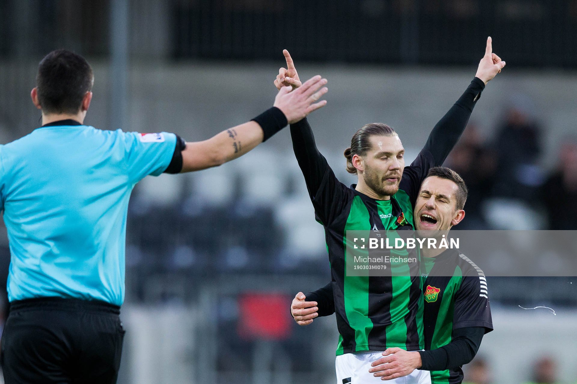 under fotbollsmatchen i Svenska Cupen mellan GAIS och