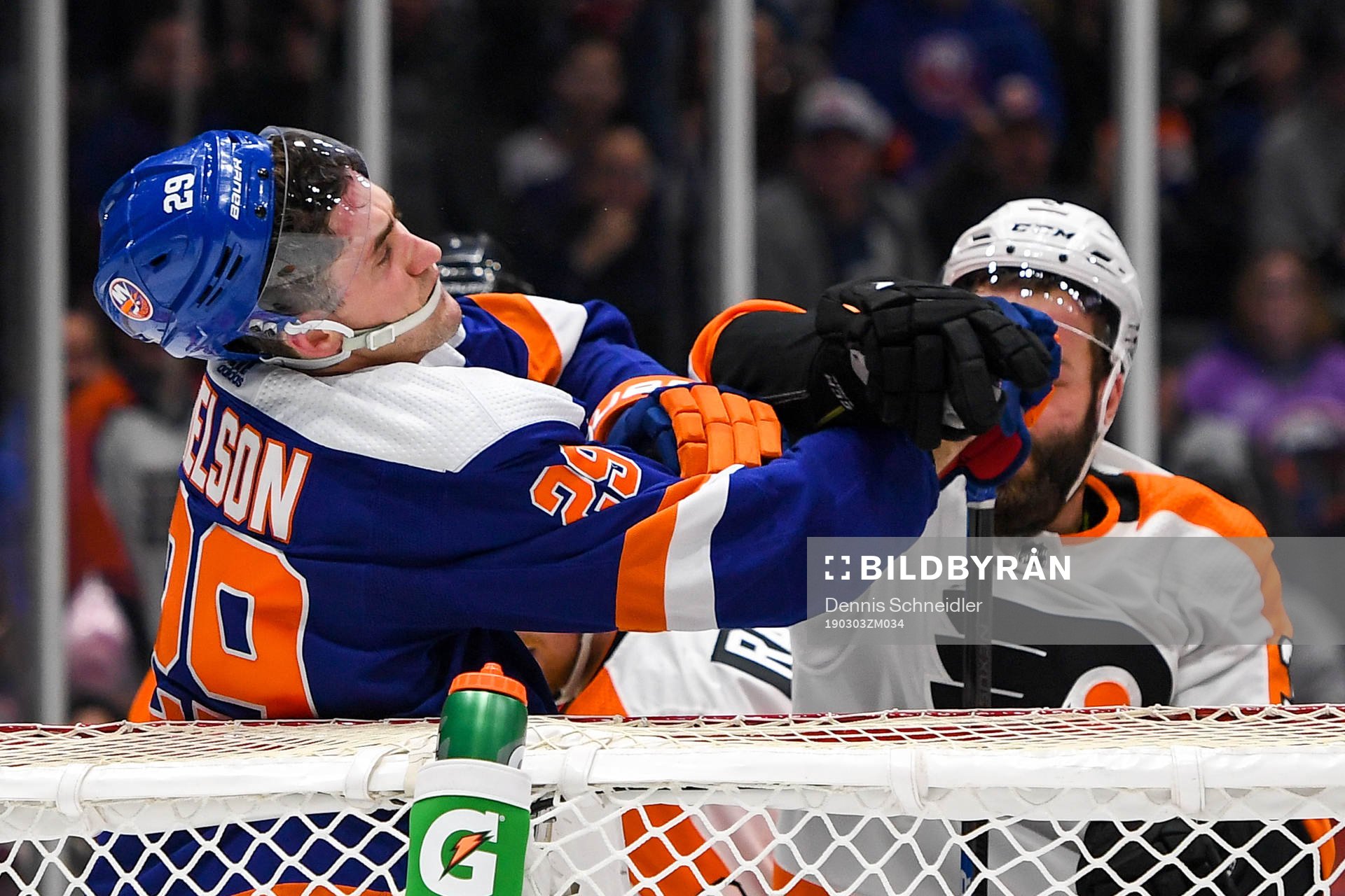 Ishockey, NHL Mar 3, 2019; Uniondale, NY, USA; Philadelphia