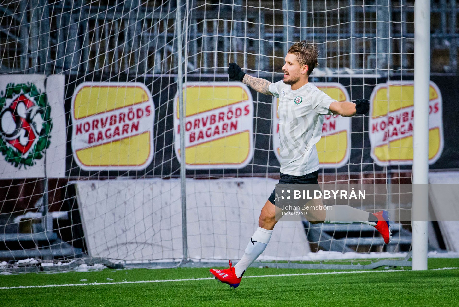Örebros Daniel Björnkvist gör 3-1 och jublar