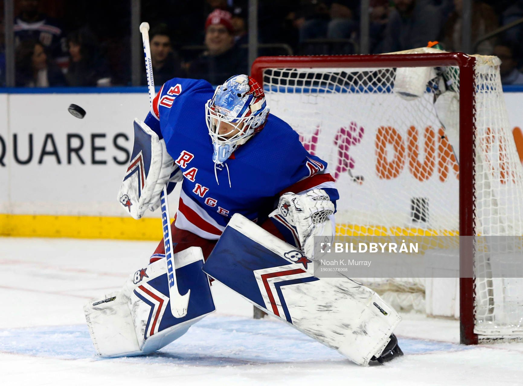 Ishockey, NHL Mar 3, 2019; New York, NY, USA; New York
