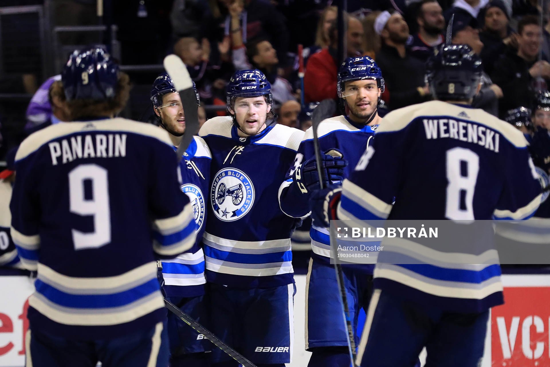 Ishockey, NHL Mar 3, 2019; Columbus, OH, USA; Columbus Blue