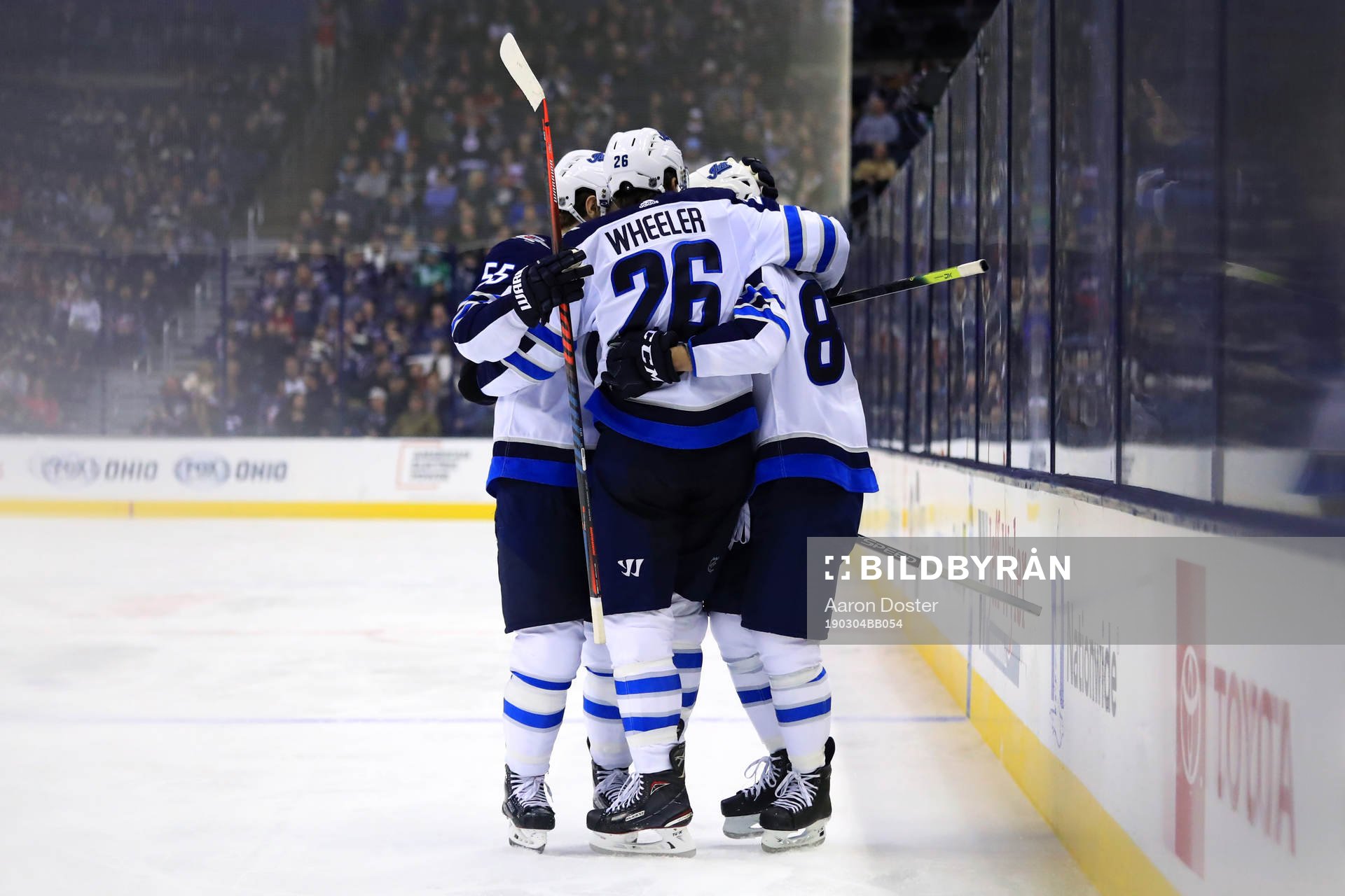 Ishockey, NHL Mar 3, 2019; Columbus, OH, USA; Winnipeg Jets