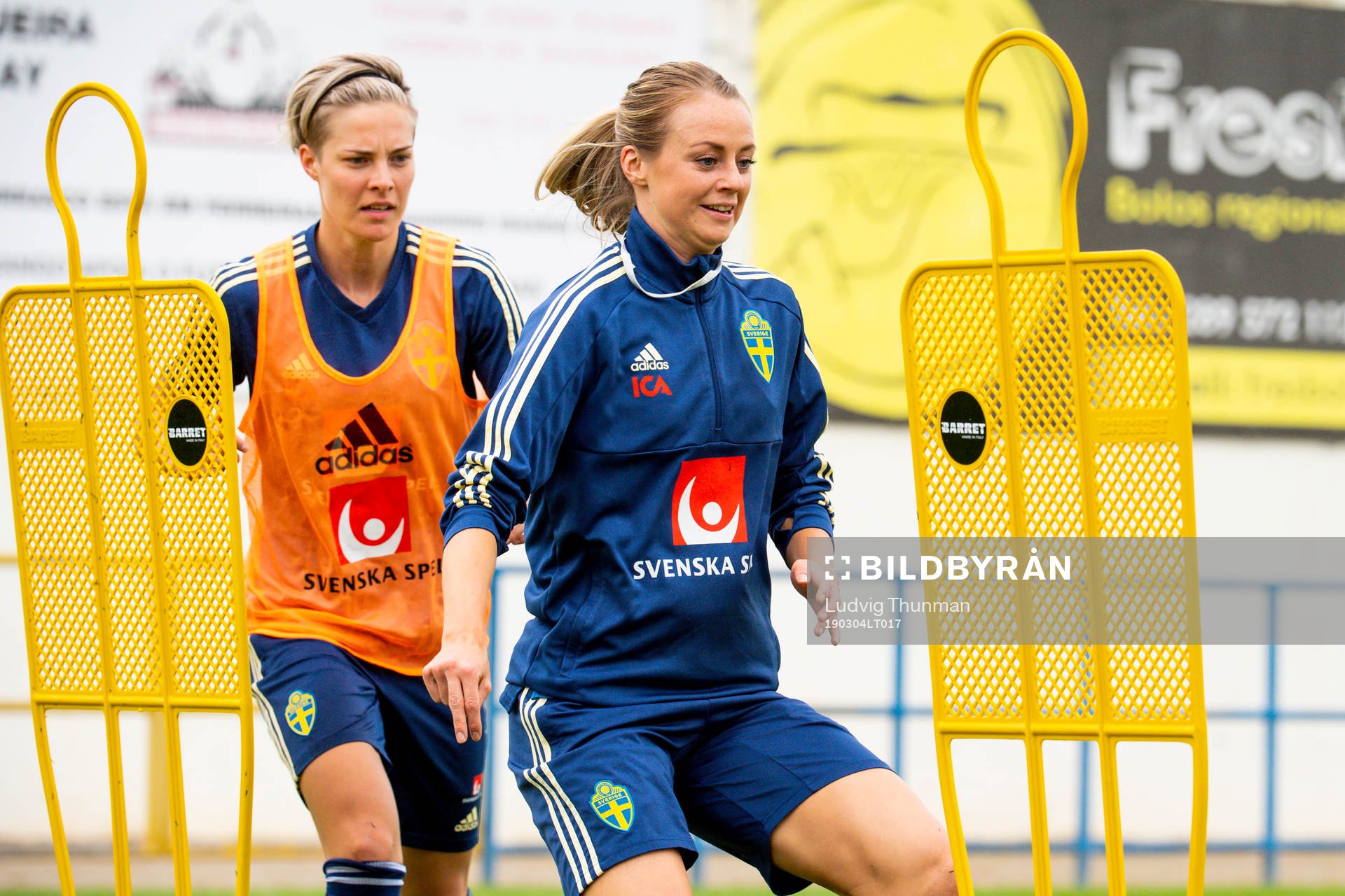 Lina Hurtig och Amanda Ilestedt