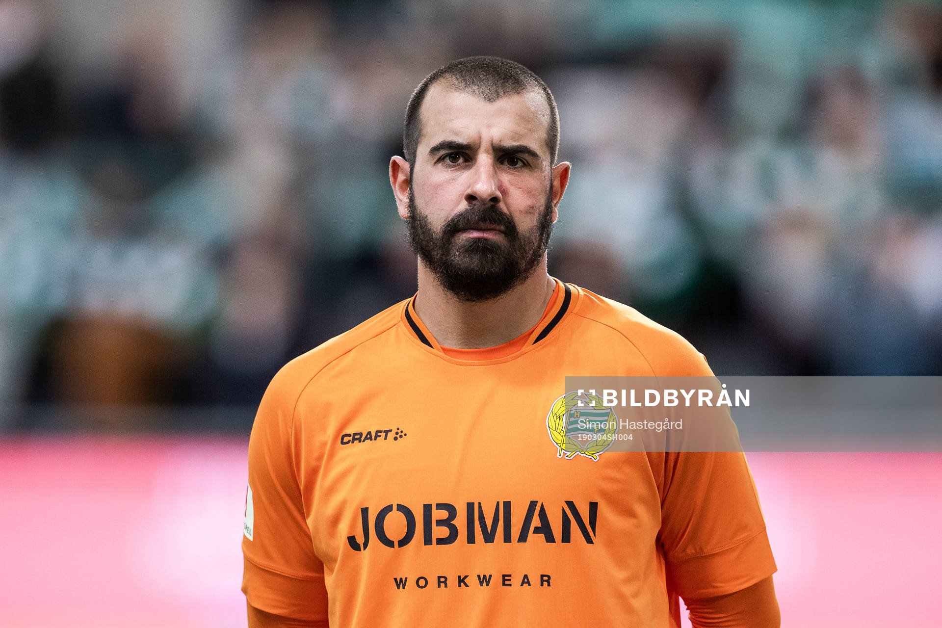 Hammarbys målvakt Gianluca Curci