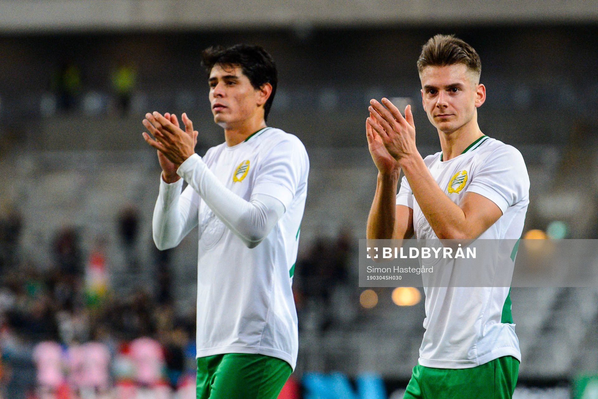 Hammarbys Jean Carlos de Brito och Alexander Kacaniklic