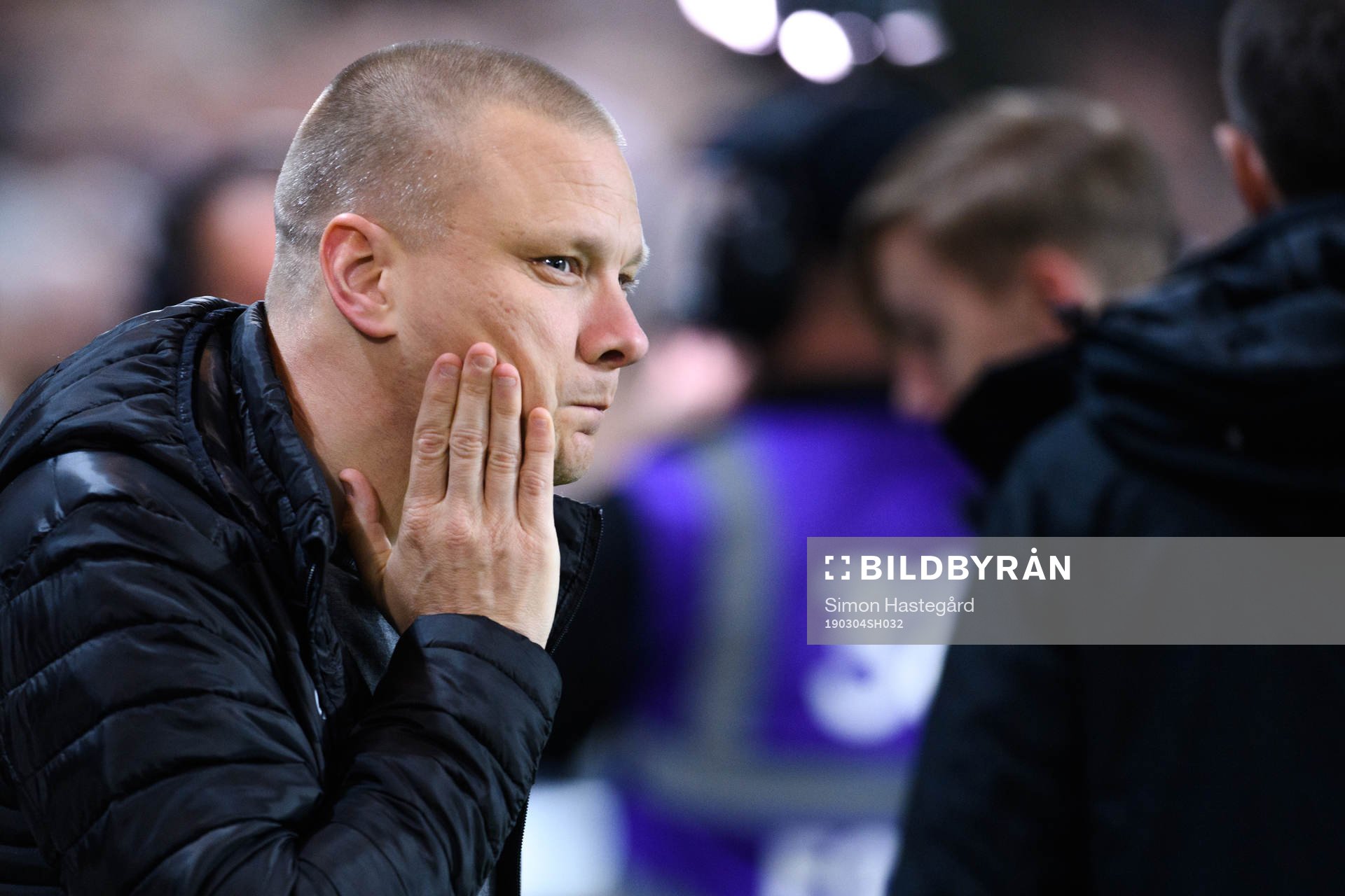 Hammarbys tränare Stefan Billborn