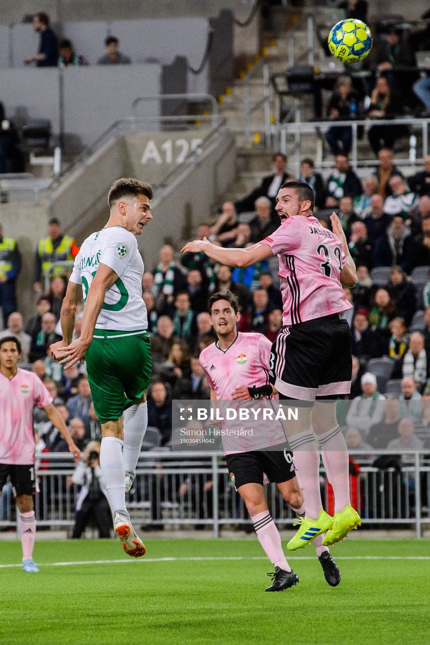 Hammarbys Alexander Kacaniklic och Dalkurds Irfan Jasarevic