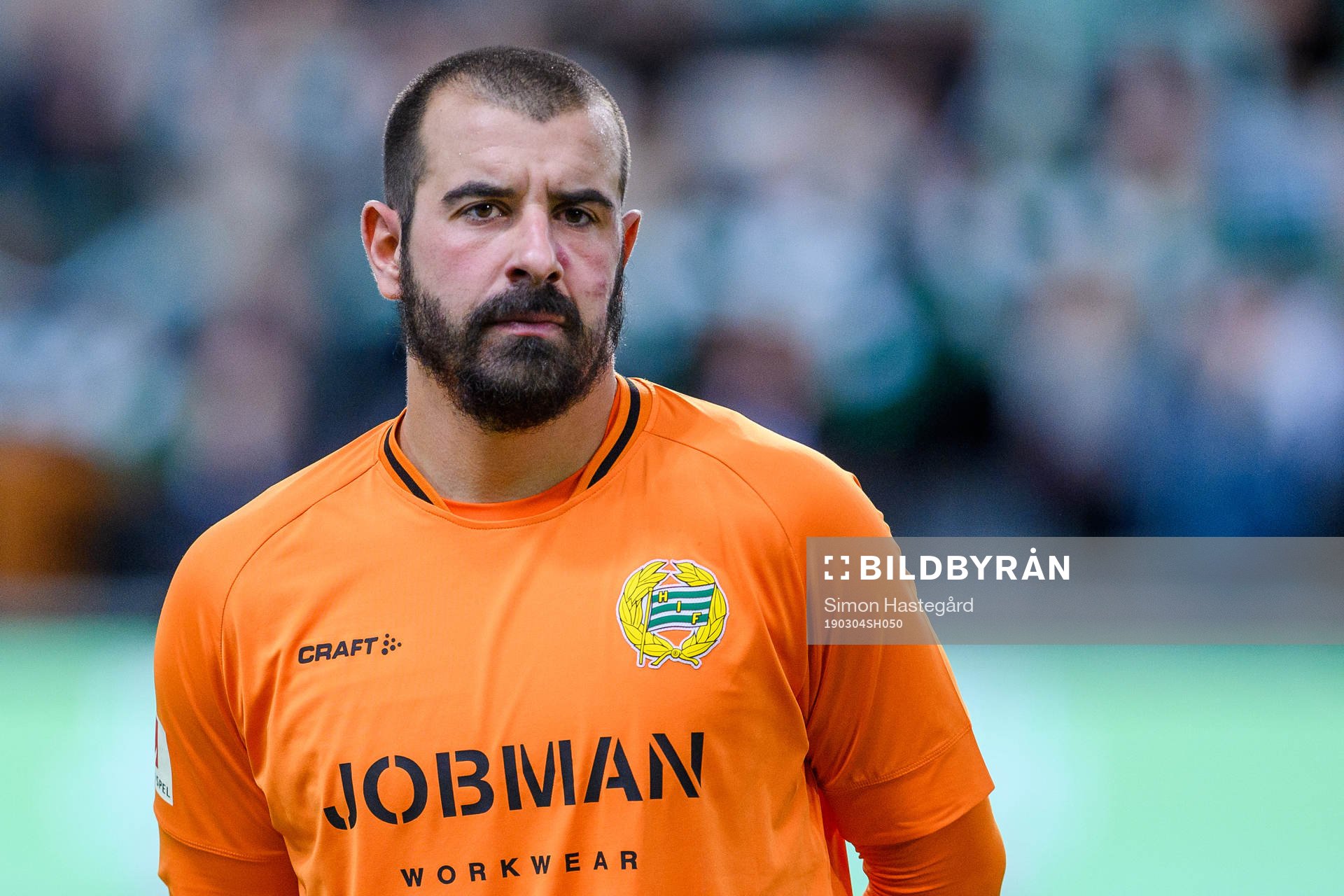 Hammarbys målvakt Gianluca Curci