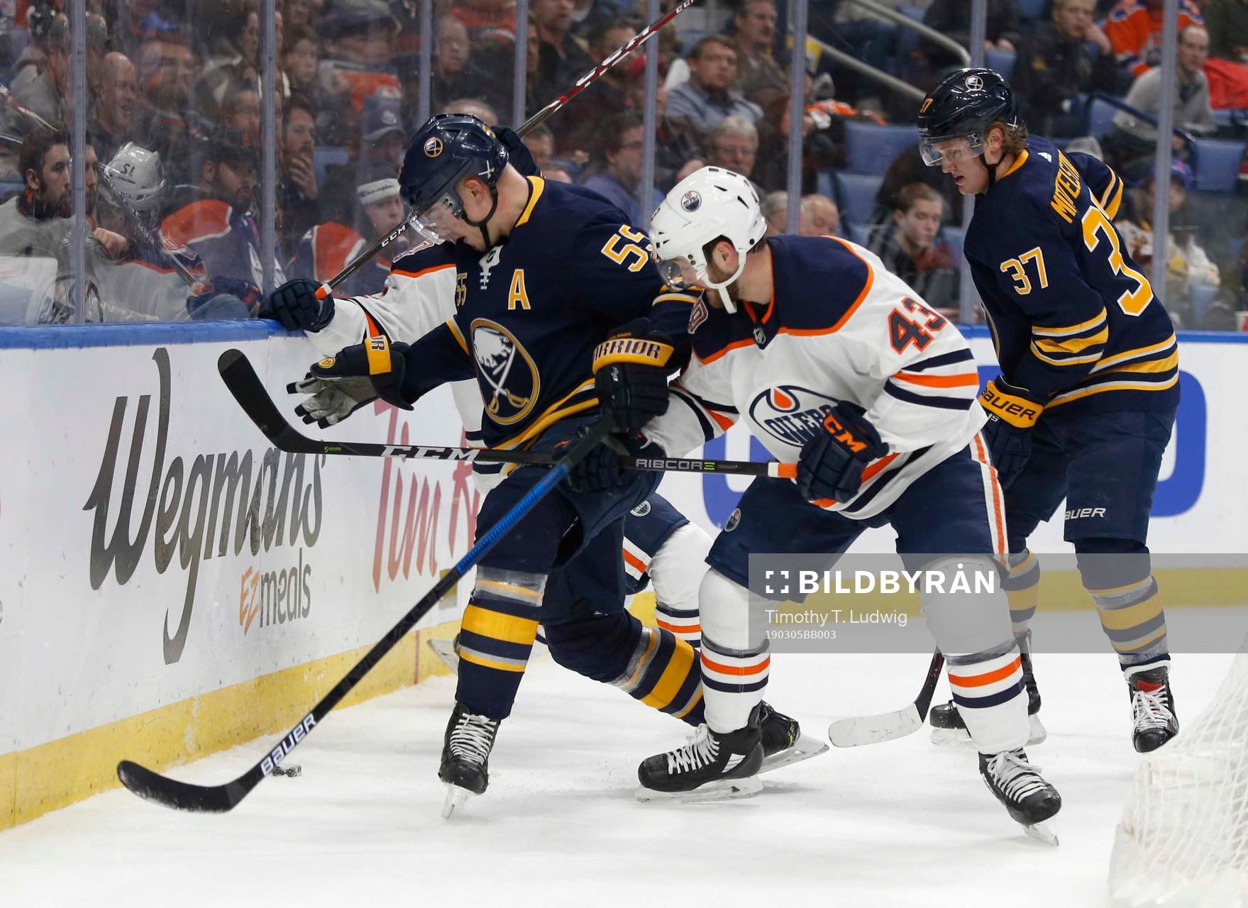 Ishockey, NHL Mar 4, 2019; Buffalo, NY, USA; Buffalo Sabres