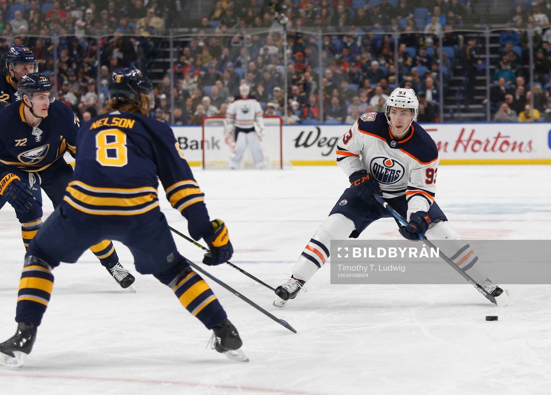 Ishockey, NHL Mar 4, 2019; Buffalo, NY, USA; Buffalo Sabres
