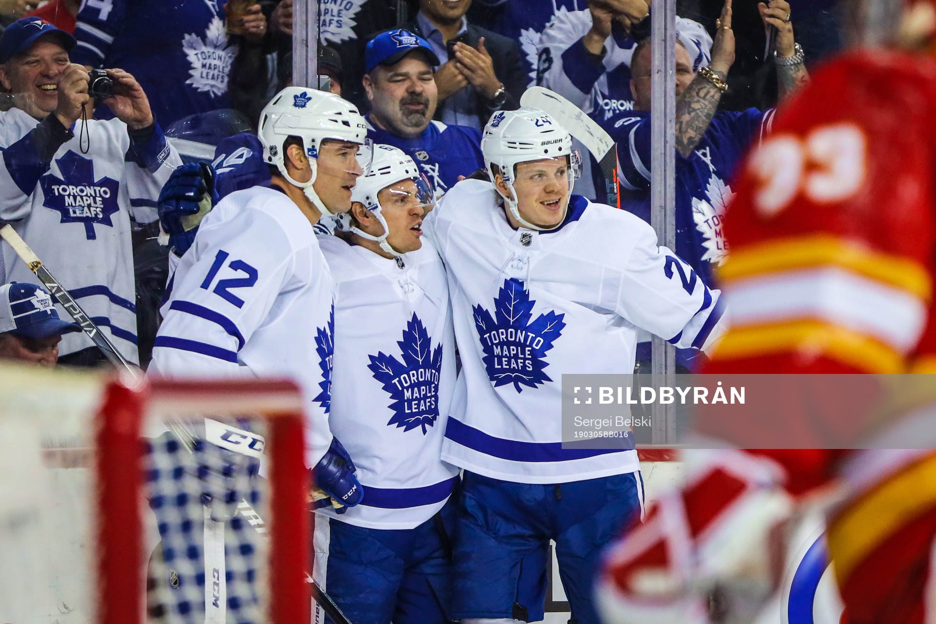 Ishockey, NHL Mar 4, 2019; Calgary, Alberta, CAN; Toronto