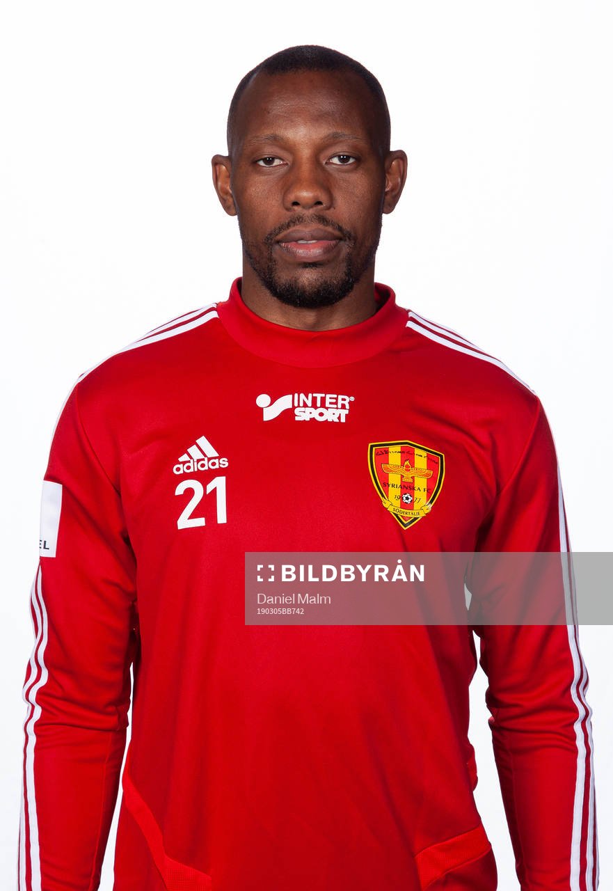 Syrianskas målvakt Dwayne Miller