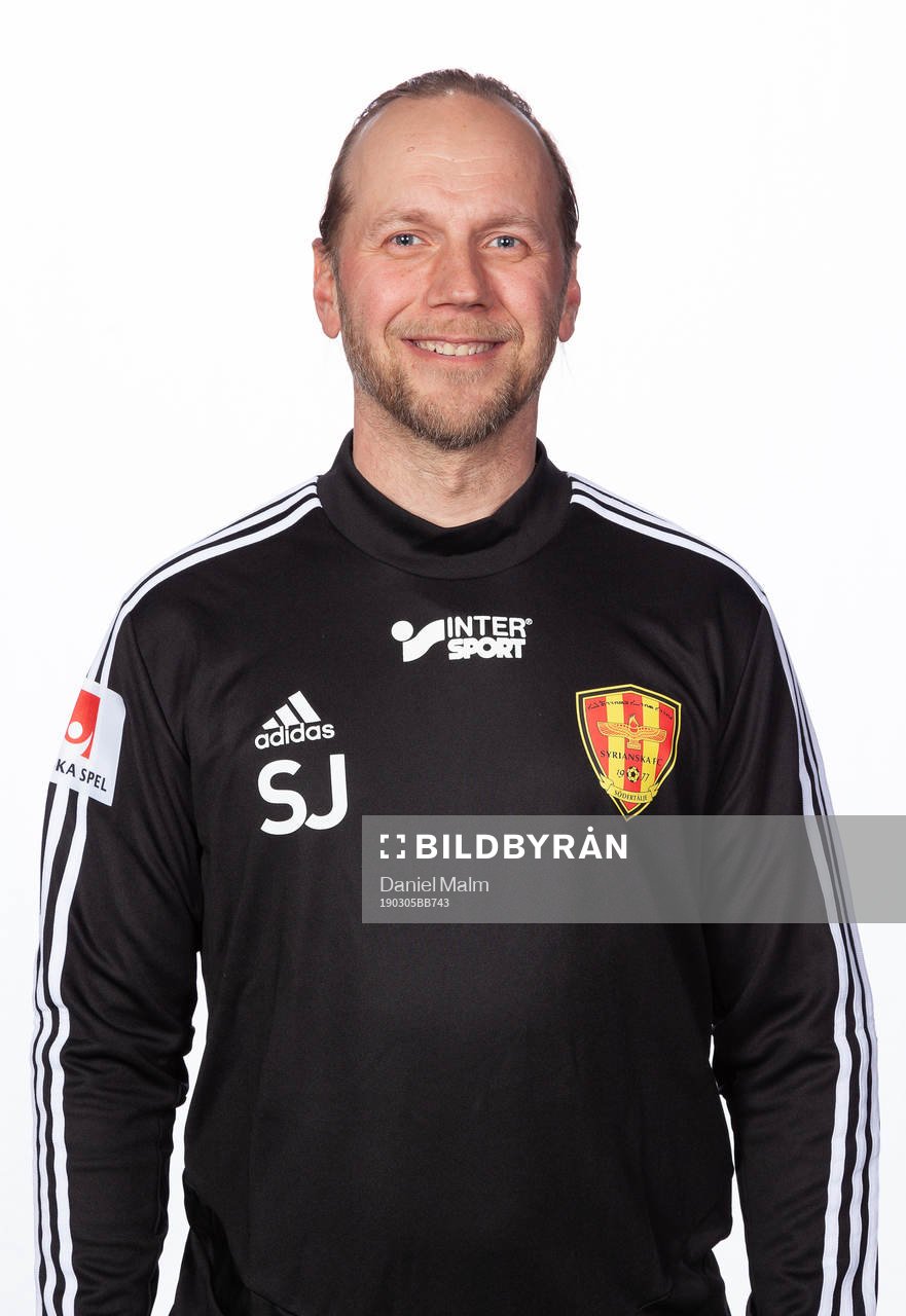 Syrianskas målvaktstränare Stefan Johansson
