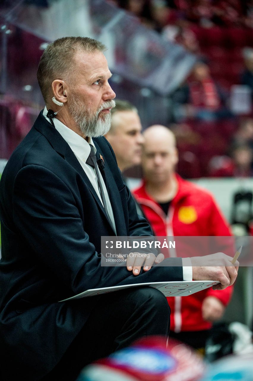 Moras tränare Mats Lusth