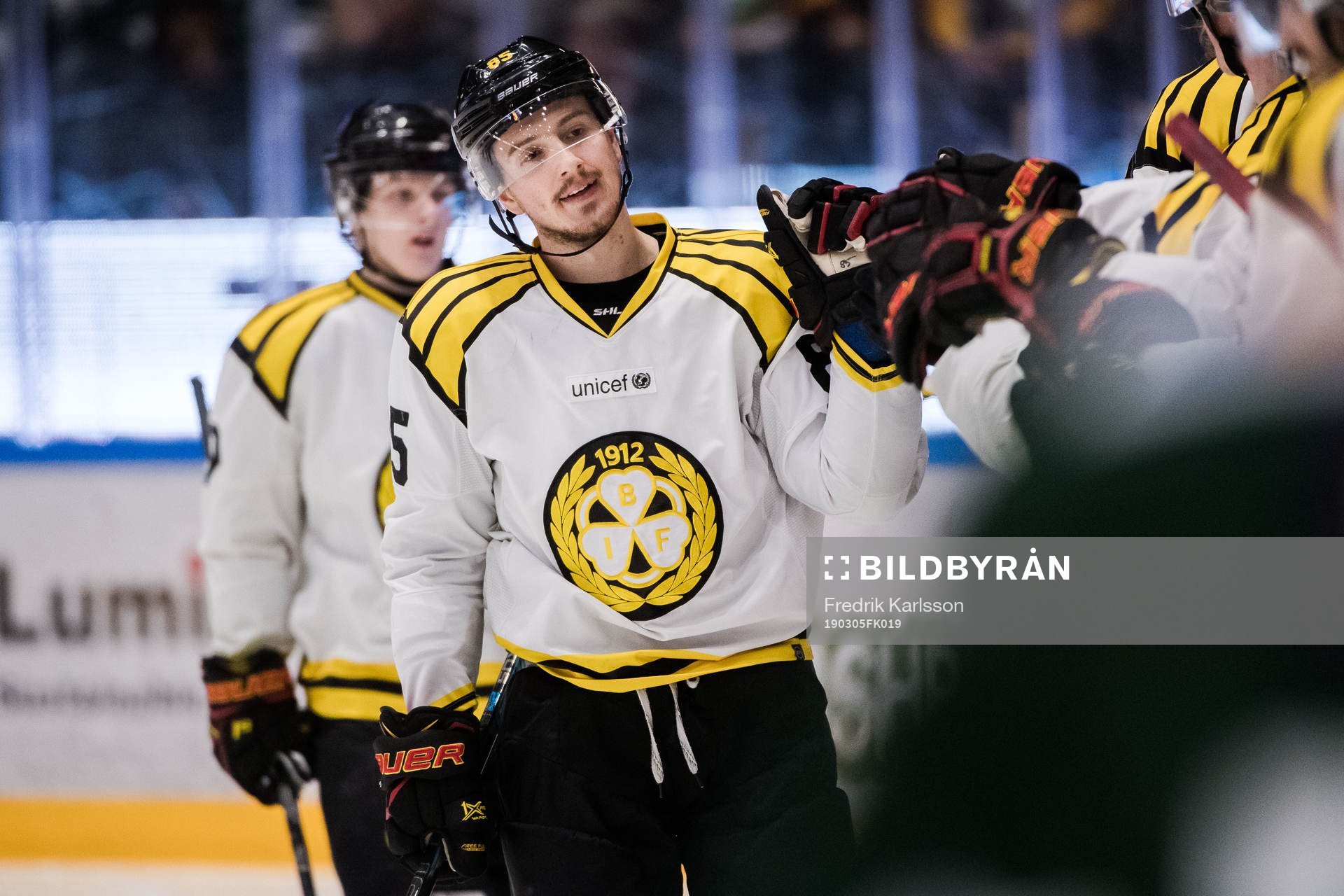 Brynäs Rudolf Cerveny jublar