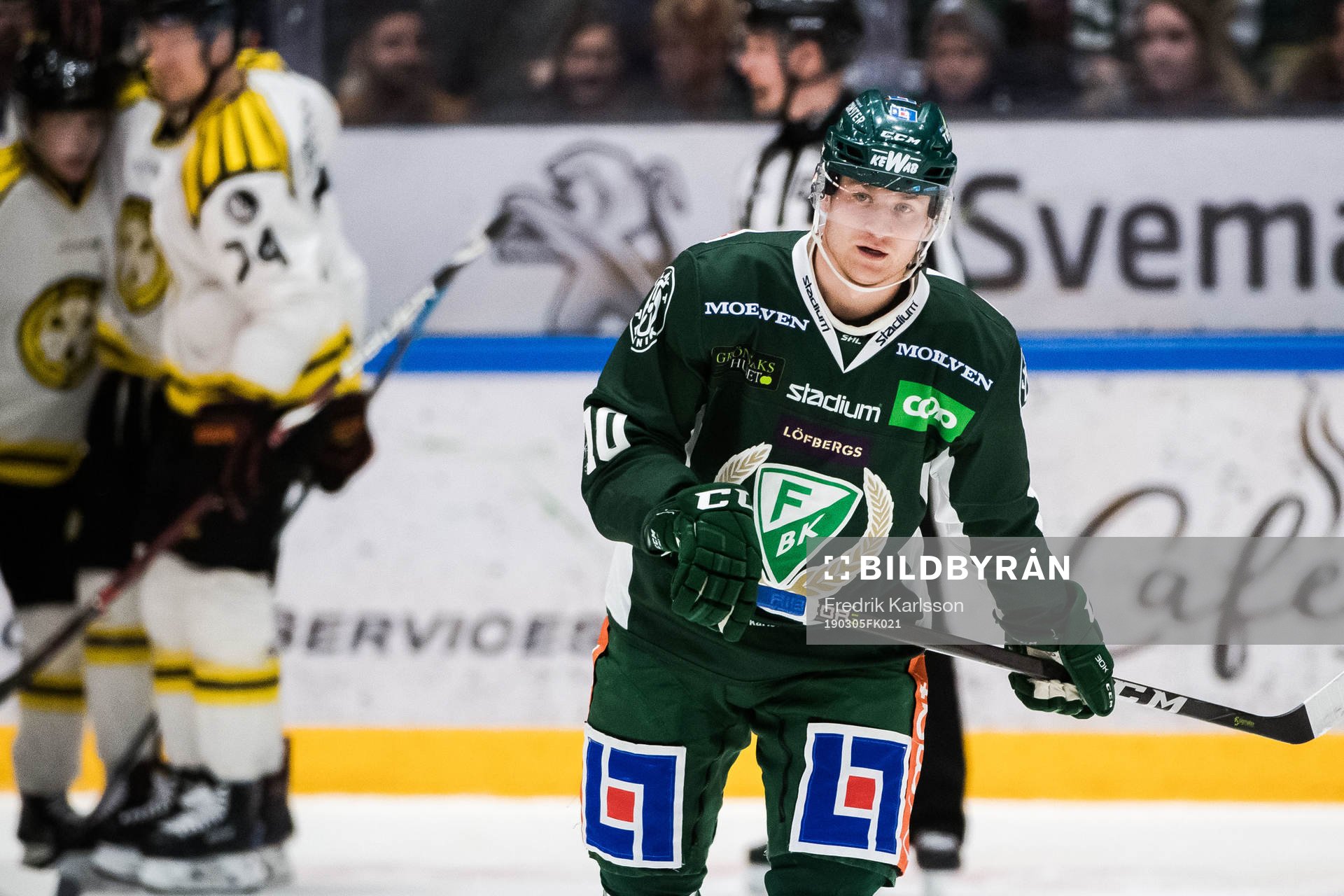 Färjestads Marcus Nilsson deppar