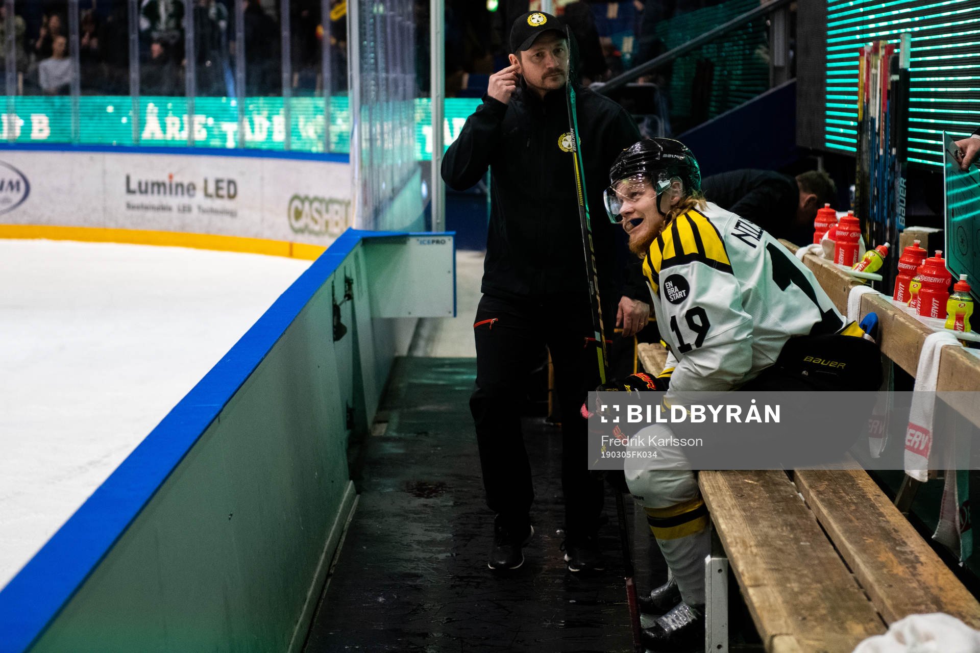 Brynäs Ludvig Nilsson deppar
