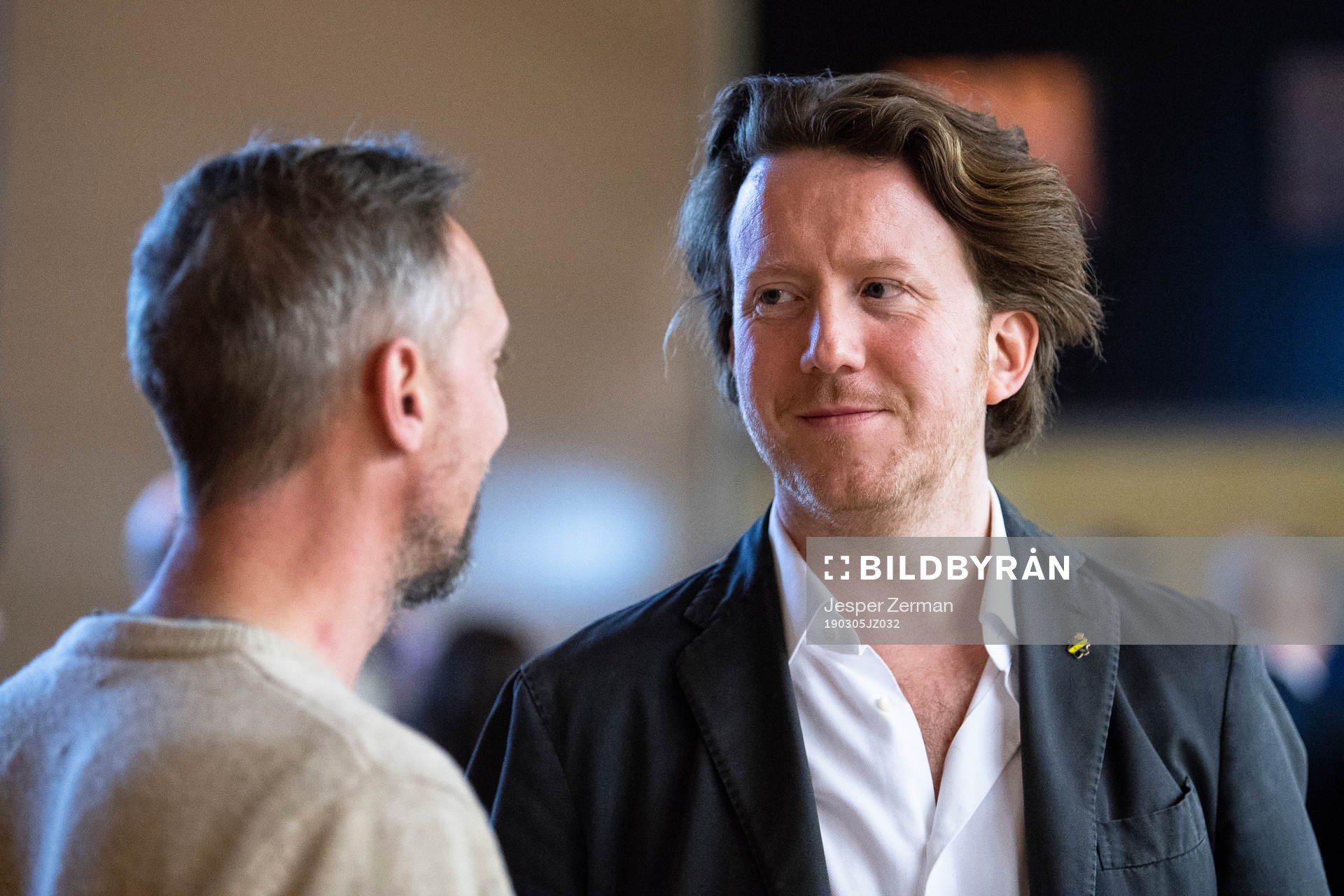 Före detta ordförande Eric Ljunggren (h)
