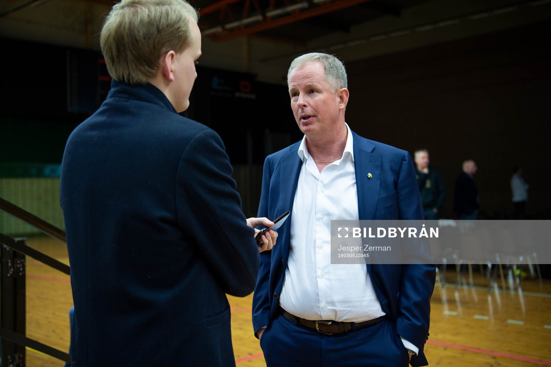 Ordförande Robert Falck