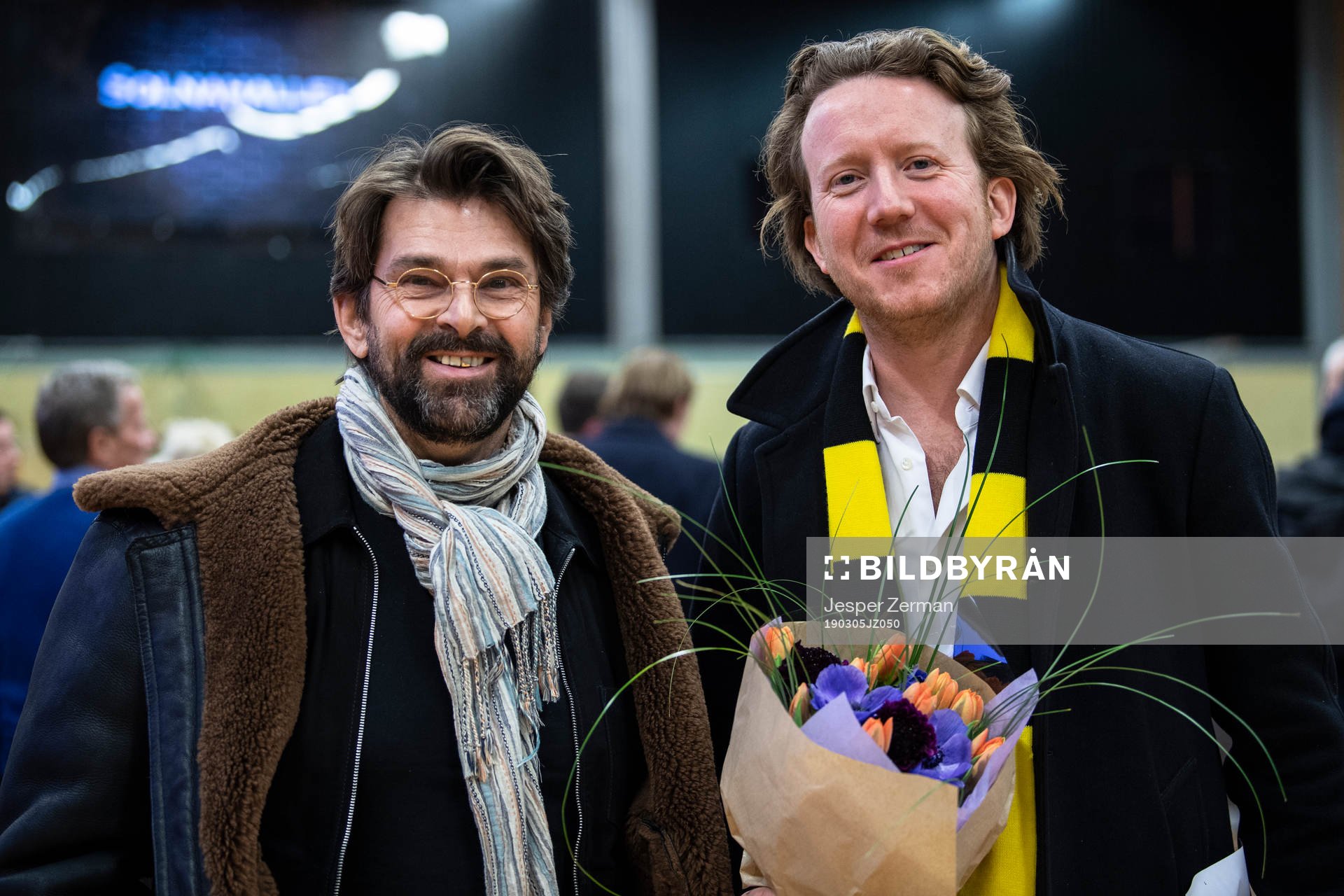 Niklas Strömstedt (v) och Eric Ljunggren (h)