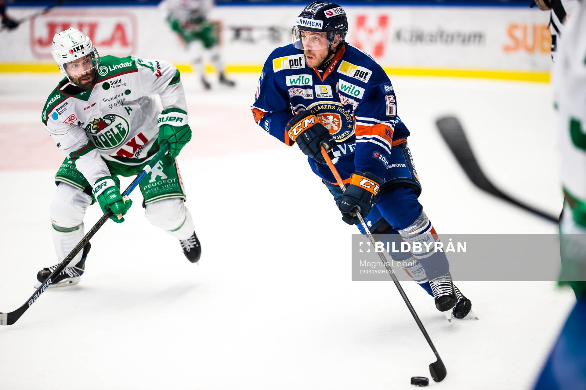 Rögles Taylor Matson och Växjös Erik Josefsson