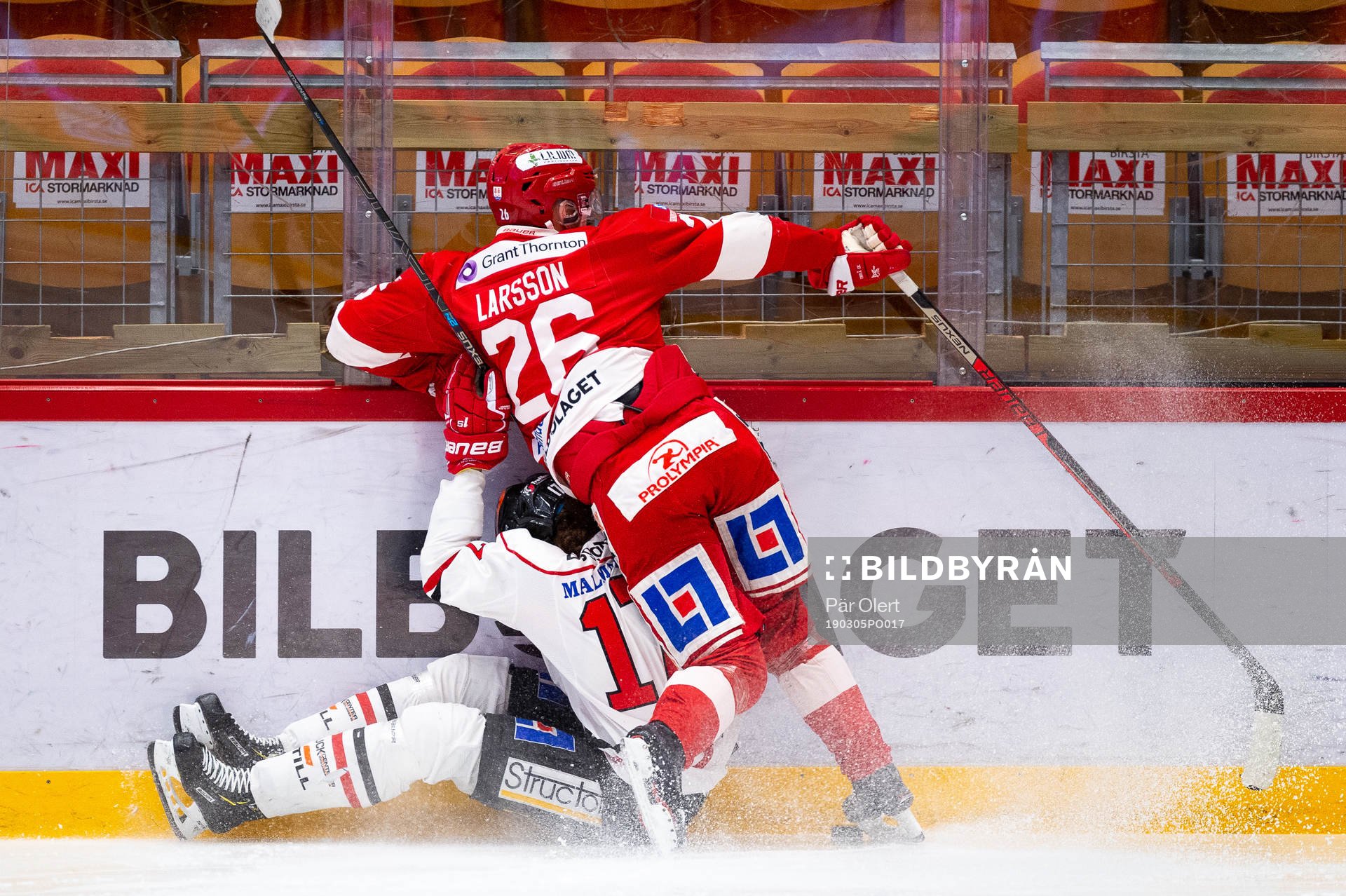 Örebros Viktor Lodin och Timrås Hampus Larsson
