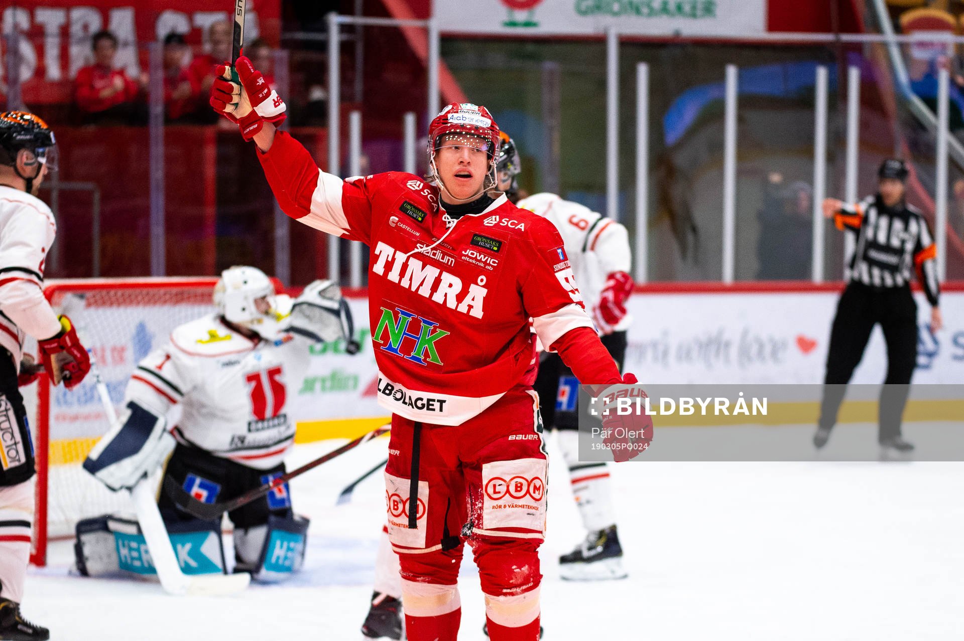 Timrås Vilmos Gallo jublar