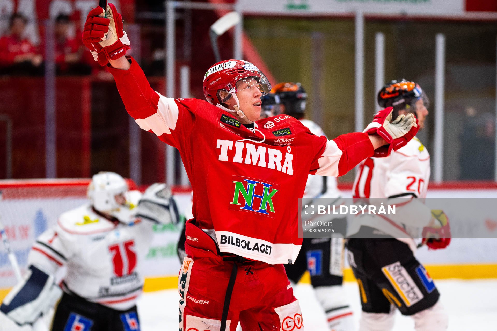 Timrås Vilmos Gallo jublar