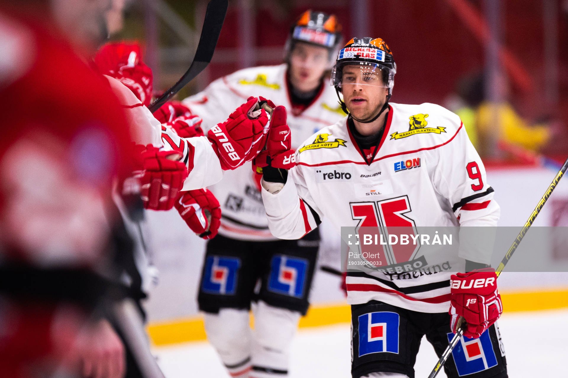 Örebros Tylor Spink jublar