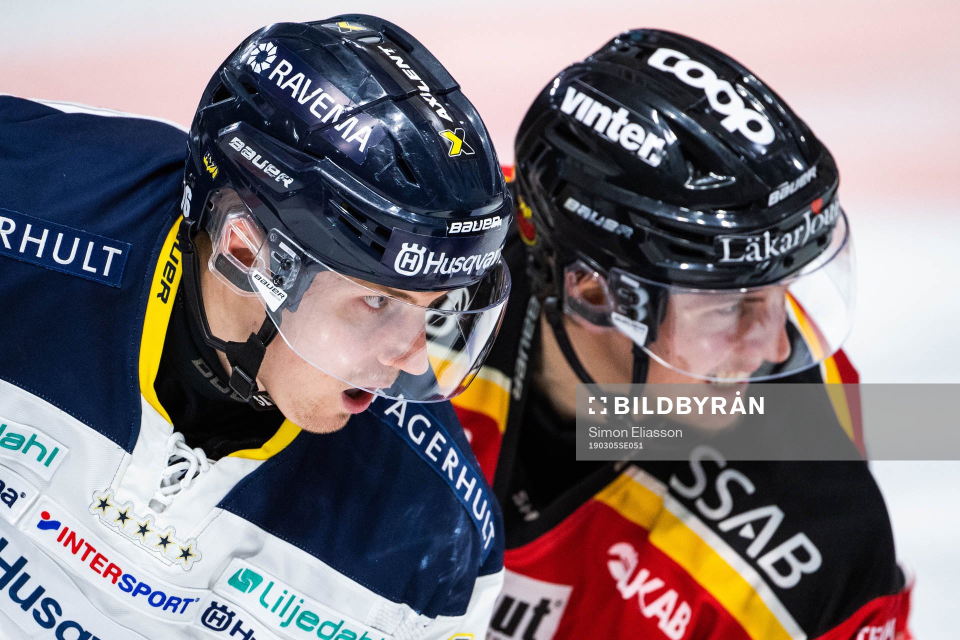 s Markus Ljungh och Luleås Isac Lundeström