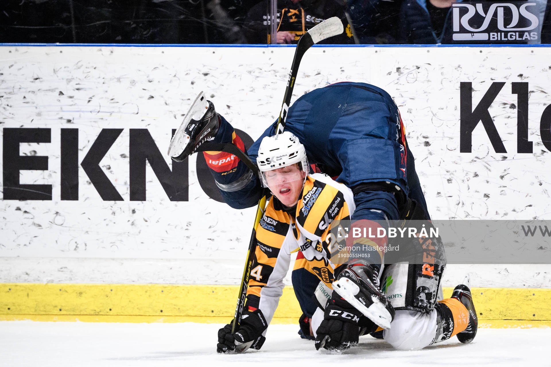 Skellefteås Andreas Wingerli och Djurgårdens Dick Axelsson