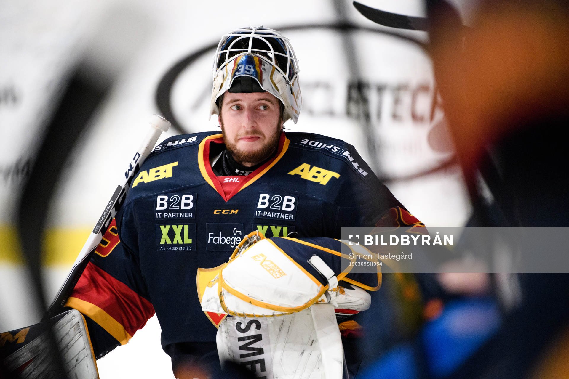 Djurgårdens målvakt Adam Reideborn