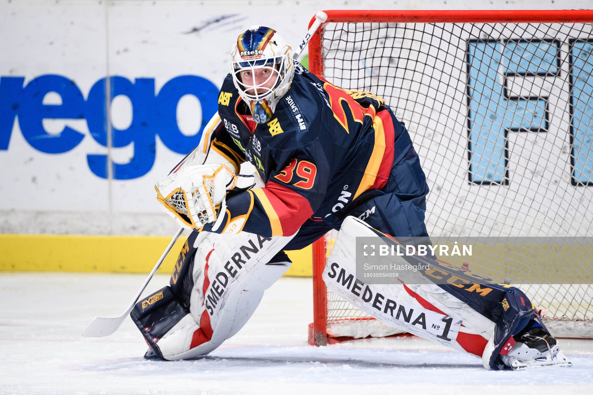 Djurgårdens målvakt Adam Reideborn