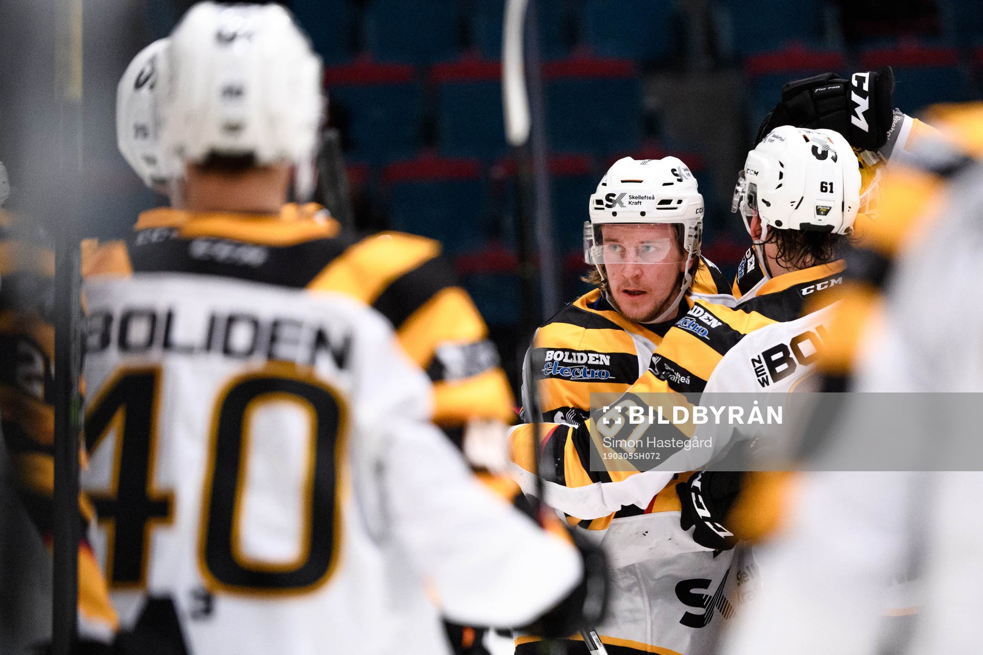 Skellefteås Jonathan Pudas jublar