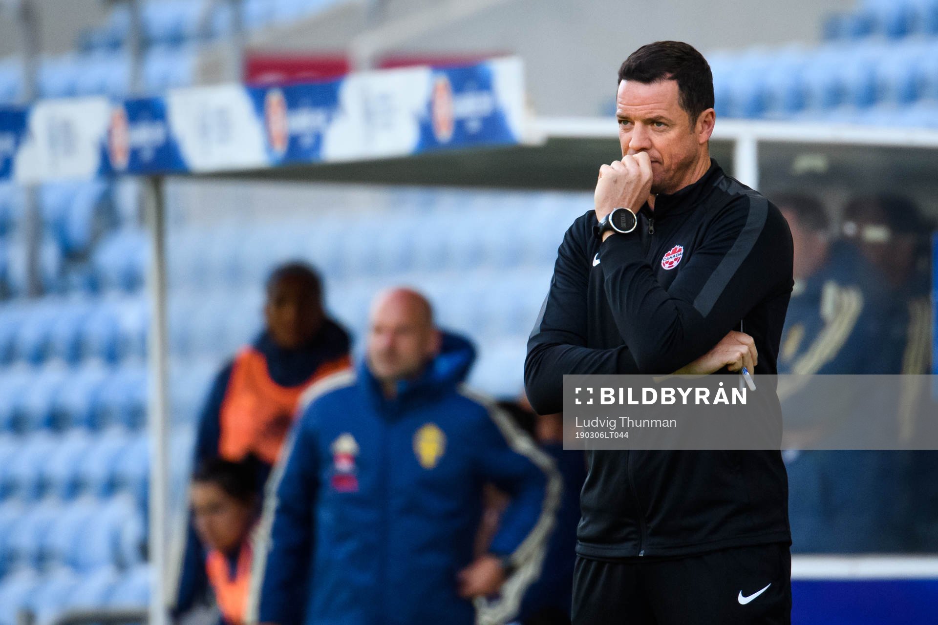 Simon Eaddy, assistent coach of Canada